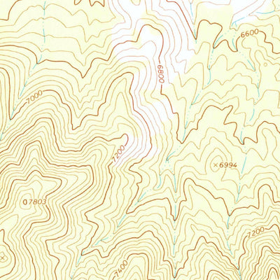 United States Geological Survey Moho Mountain, NV (1967, 24000-Scale) digital map