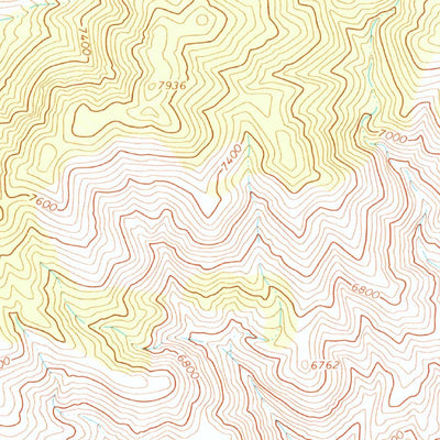 United States Geological Survey Moho Mountain, NV (1967, 24000-Scale) digital map