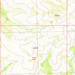 United States Geological Survey Mohon Peak, AZ (1980, 24000-Scale) digital map