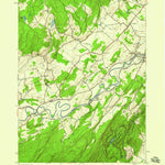 United States Geological Survey Mohonk Lake, NY (1942, 24000-Scale) digital map