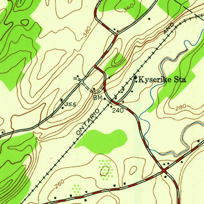 United States Geological Survey Mohonk Lake, NY (1942, 24000-Scale) digital map