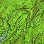United States Geological Survey Mohonk Lake, NY (1942, 24000-Scale) digital map