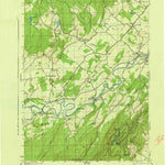 United States Geological Survey Mohonk Lake, NY (1943, 31680-Scale) digital map