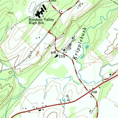 United States Geological Survey Mohonk Lake, NY (1964, 24000-Scale) digital map