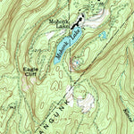 United States Geological Survey Mohonk Lake, NY (1964, 24000-Scale) digital map