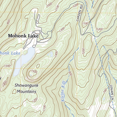 United States Geological Survey Mohonk Lake, NY (2023, 24000-Scale) digital map