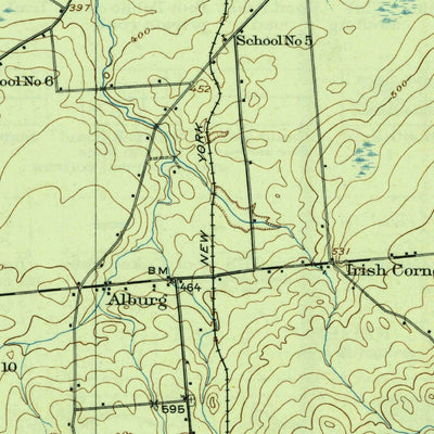 United States Geological Survey Moira, NY (1917, 62500-Scale) digital map