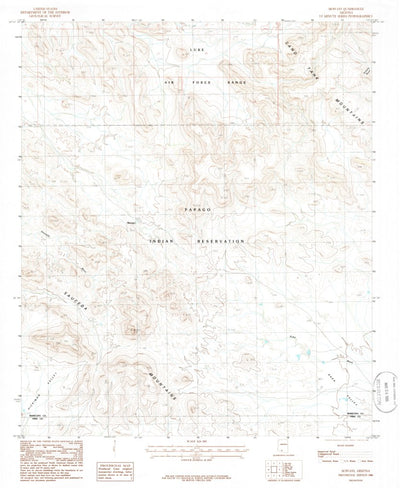 United States Geological Survey Moivayi, AZ (1986, 24000-Scale) digital map