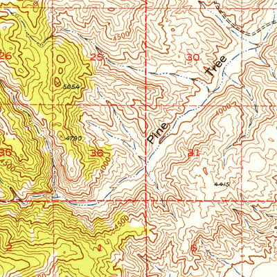 United States Geological Survey Mojave, CA (1943, 62500-Scale) digital map