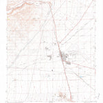 United States Geological Survey Mojave, CA (1973, 24000-Scale) digital map