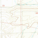 United States Geological Survey Mojonera Canyon, NM (1981, 24000-Scale) digital map