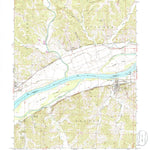 United States Geological Survey Mokane East, MO (1975, 24000-Scale) digital map