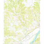 United States Geological Survey Mokane West, MO (1975, 24000-Scale) digital map