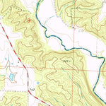United States Geological Survey Mokane West, MO (1975, 24000-Scale) digital map