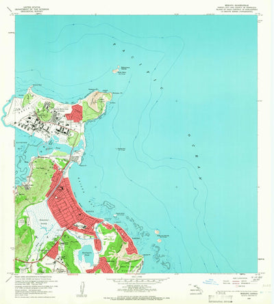 United States Geological Survey Mokapu Point, HI (1959, 24000-Scale) digital map