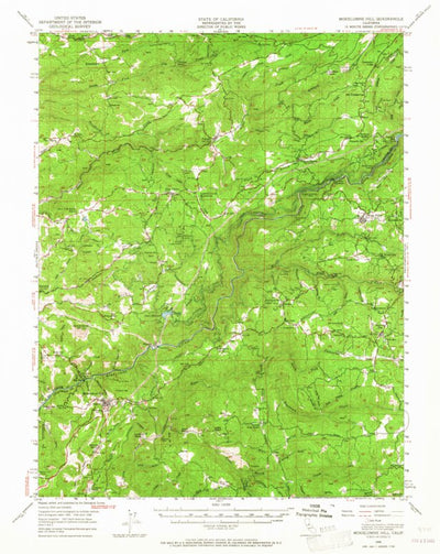 United States Geological Survey Mokelumne Hill, CA (1948, 62500-Scale) digital map