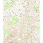 United States Geological Survey Mokelumne Peak, CA (1979, 24000-Scale) digital map