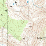 United States Geological Survey Mokelumne Peak, CA (1979, 24000-Scale) digital map