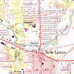 United States Geological Survey Mokena, IL (1963, 24000-Scale) digital map
