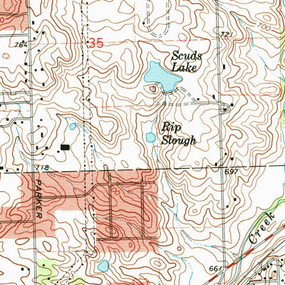 United States Geological Survey Mokena, IL (1993, 24000-Scale) digital map