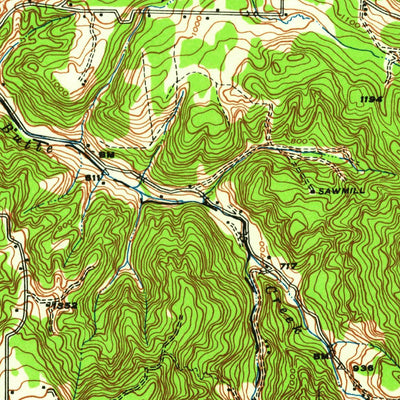 United States Geological Survey Molalla, OR (1939, 62500-Scale) digital map