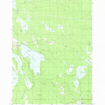 United States Geological Survey Molasses Pond, ME (1982, 24000-Scale) digital map
