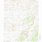 United States Geological Survey Molen, UT (1983, 24000-Scale) digital map
