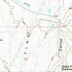 United States Geological Survey Molen, UT (1983, 24000-Scale) digital map