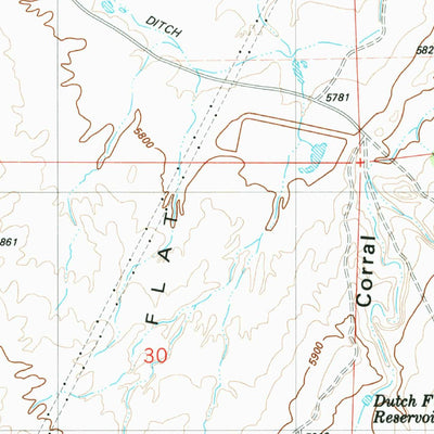 United States Geological Survey Molen, UT (1983, 24000-Scale) digital map