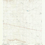 United States Geological Survey Molesworth Mesa North, TX (1979, 24000-Scale) digital map