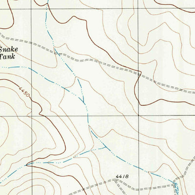 United States Geological Survey Molesworth Mesa North, TX (1979, 24000-Scale) digital map