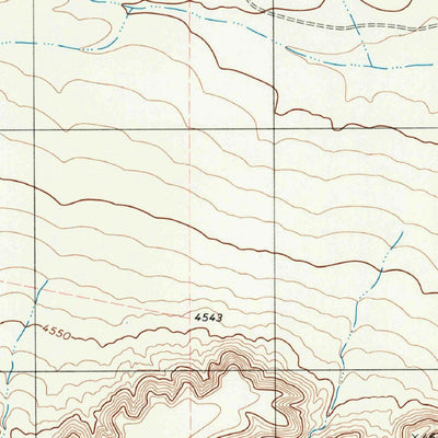 United States Geological Survey Molesworth Mesa North, TX (1979, 24000-Scale) digital map