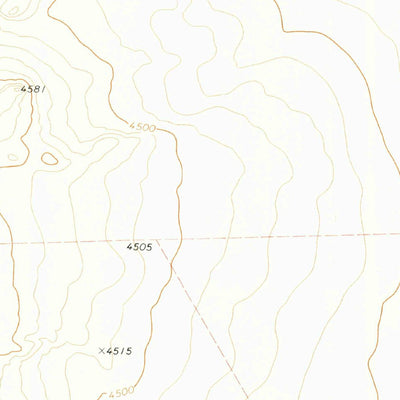 United States Geological Survey Molesworth Mesa South, TX (1978, 24000-Scale) digital map