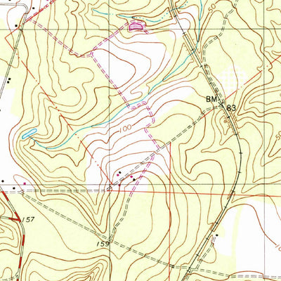 Molino, Fl (1978, 24000-scale) Map By United States Geological Survey 