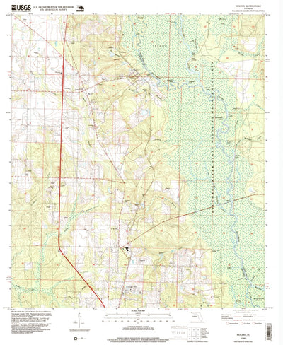 United States Geological Survey Molino, FL (1994, 24000-Scale) digital map
