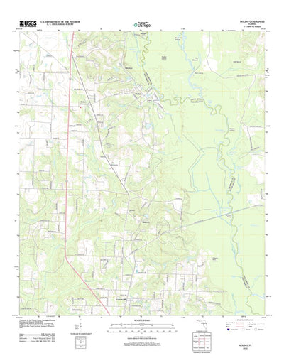United States Geological Survey Molino, FL (2012, 24000-Scale) digital map