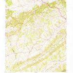 United States Geological Survey Moll Creek, VA (1958, 24000-Scale) digital map