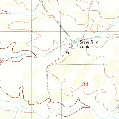 United States Geological Survey Molly Ann Draw, AZ (1989, 24000-Scale) digital map