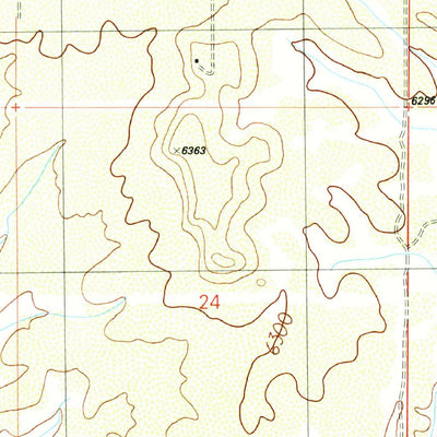 United States Geological Survey Molly Ann Draw, AZ (1989, 24000-Scale) digital map