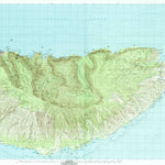 United States Geological Survey Molokai East, HI (1983, 25000-Scale) digital map