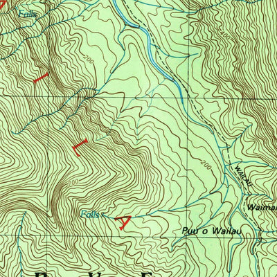 United States Geological Survey Molokai East, HI (1983, 25000-Scale) digital map