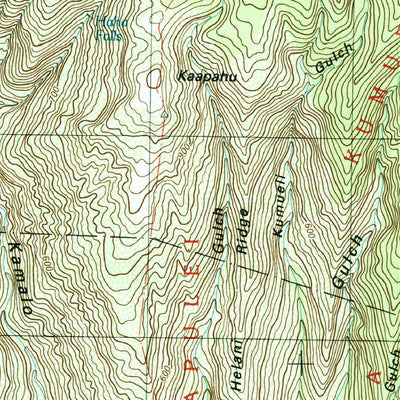 United States Geological Survey Molokai East, HI (1983, 25000-Scale) digital map