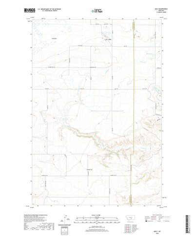 United States Geological Survey Molt, MT (2020, 24000-Scale) digital map