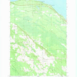 United States Geological Survey Moltke, MI (1971, 24000-Scale) digital map
