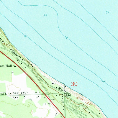 United States Geological Survey Moltke, MI (1971, 24000-Scale) digital map
