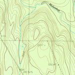 United States Geological Survey Molunkus Lake, ME (1988, 24000-Scale) digital map