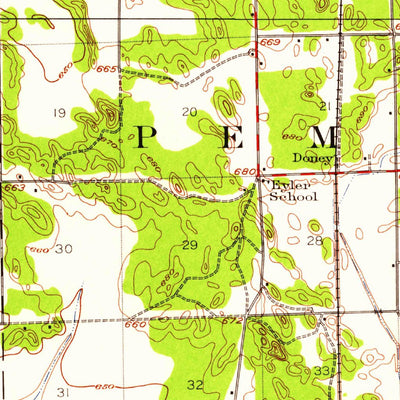 Momence, IL-IN (1922, 62500-Scale) Map by United States Geological ...