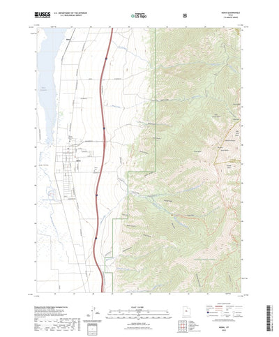 United States Geological Survey Mona, UT (2023, 24000-Scale) digital map