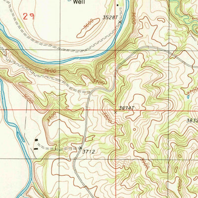 United States Geological Survey Mona, WY (1984, 24000-Scale) digital map