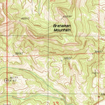 United States Geological Survey Mona, WY (1984, 24000-Scale) digital map